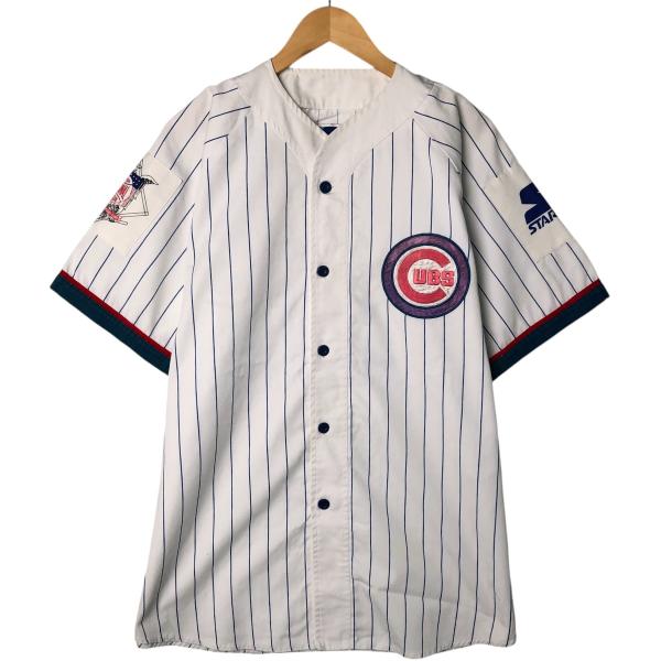 STARTER 古着 90年代 スターター Starter MLB CHICAGO CUBS