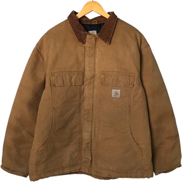 【古着】CarharttトラディショナルジャケットUSA 楽天市場】90s カーハート Carhartt トラディショナルコート
