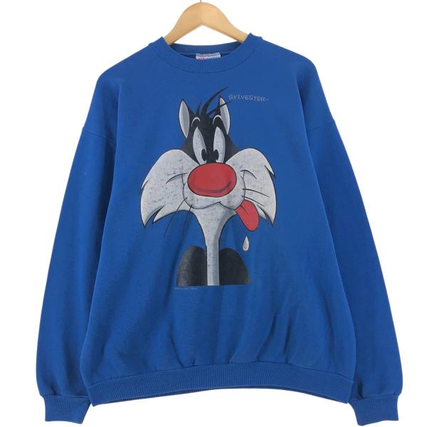 Hanes 古着 90年代 ヘインズ ルーニーテューンズ シルベスターキャット