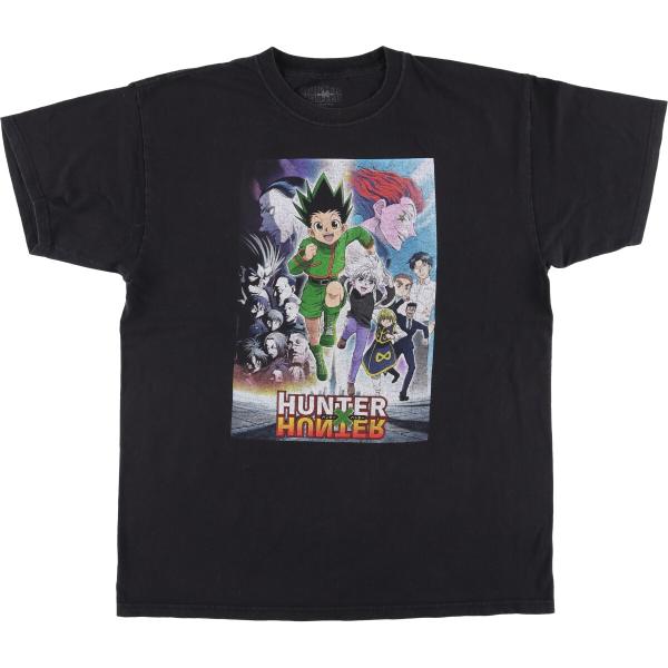 古着 HUNTER ハンターハンター アニメ キャラクタープリントTシャツ