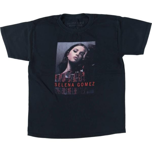 セレーナ・ゴメスTシャツ Sサイズ 古着 SELENA GOMEZ セレーナゴメス バンドTシャツ バンT メンズL
