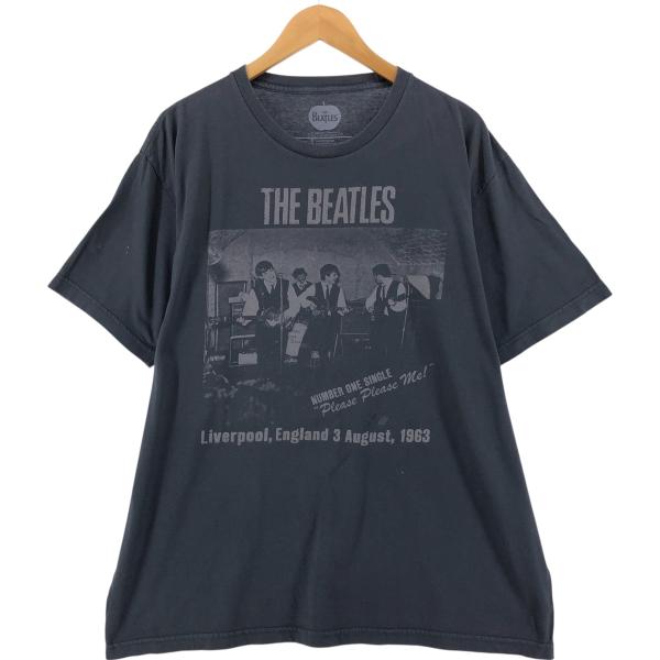 古着 THE BEATLES ビートルズ バンドTシャツ バンT メンズXL相当