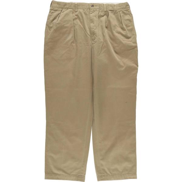 古着ラルフローレン ANDREW ツータックチノ36×32【AA55】 古着 ラルフローレン Ralph Lauren POLO by ANDREW PANT