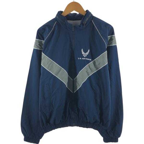 古着 米軍 U.S.AIR FORCE PTU トレーニングジャケット ナイロン