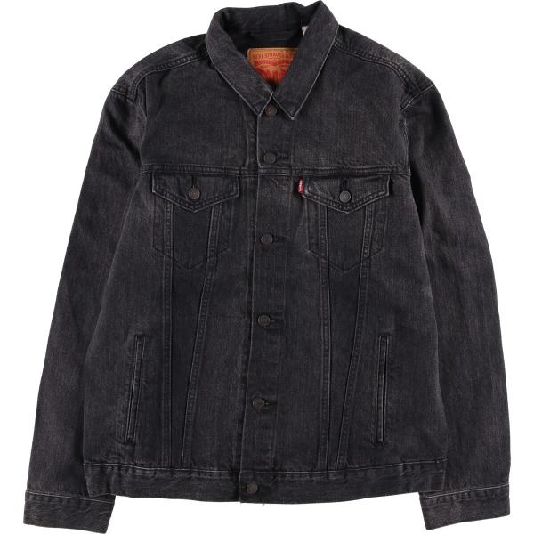 Levi's 古着 リーバイス ブラック デニムジャケット Gジャン