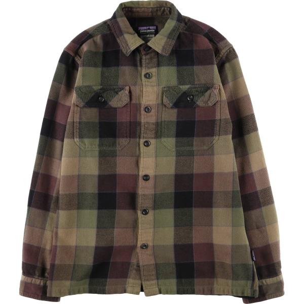patagonia（パタゴニア） 古着 フィヨルドフランネルシャツ 53947FA11