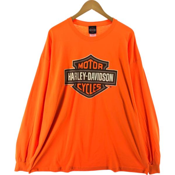 古着 ビッグサイズ ハーレーダビッドソン Harley-Davidson ロングT