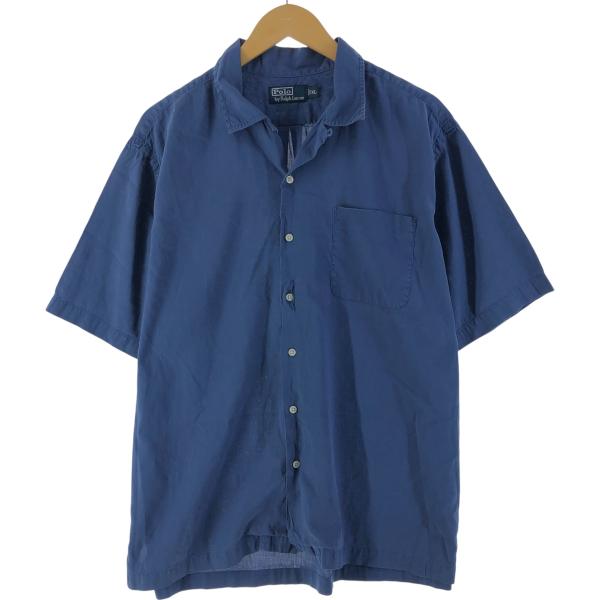 【新品】Polo Ralph Lauren 半袖リネンシャツ インド製 未使用 POLO RALPH LAUREN ポロ ラルフローレン 半袖 リネン シャツ