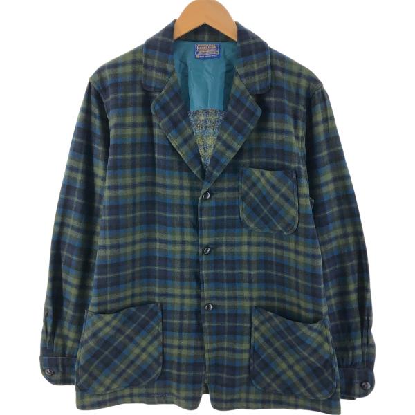 PENDLETON 古着 60年代 ペンドルトン チェック柄 ウール PENDLETON 古着 60年代 ペンドルトン チェック柄 ウール
