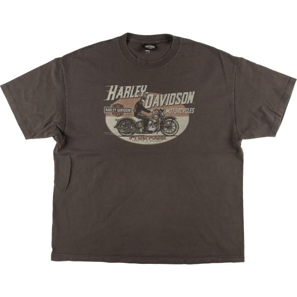 古着 ハーレーダビッドソン Harley-Davidson モーターサイクル バイクT