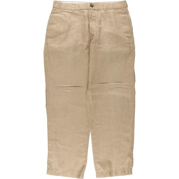 ブルックスブラザーズ Brooks Brothers リネン スラックス パンツ 古着 ブルックスブラザーズ Brooks Brothers 346 リネンパンツ