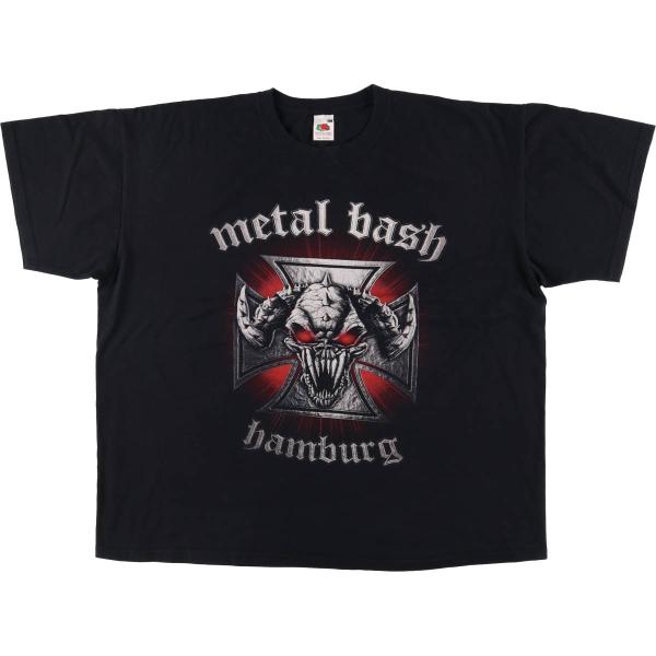FRUIT OF THE LOOM 古着 フルーツオブザルーム METAL BASH バンドT  