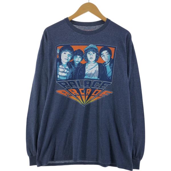 【新品】ストレンジャー・シングス STRANGER THINGS ロンT 新品 ストレンジャーシングス STRANGER THINGS ロンT 黒 XL位