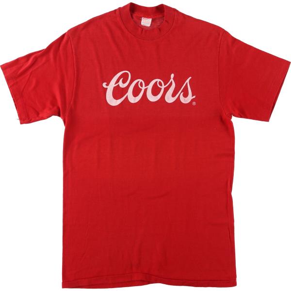 古着 80年代 SPORTSWEAR Coors クアーズ アドバタイジングTシャツ レディースM相当 ヴィンテージ /eaa538863 古着 80年代 SPORTSWEAR Coors クアーズ アドバタイジングT