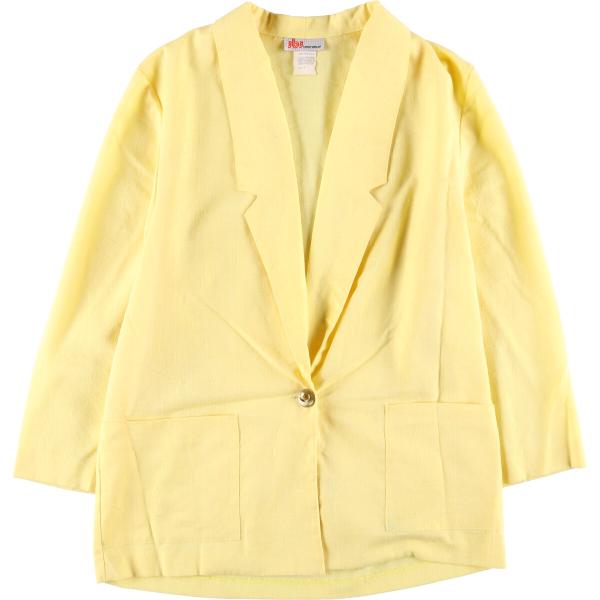 古着 JbJ SPORTSWEAR イージージャケット テーラードジャケット USA製 レディースL相当 /eaa539843 古着 JbJ SPORTSWEAR イージージャケット テーラードジャケット