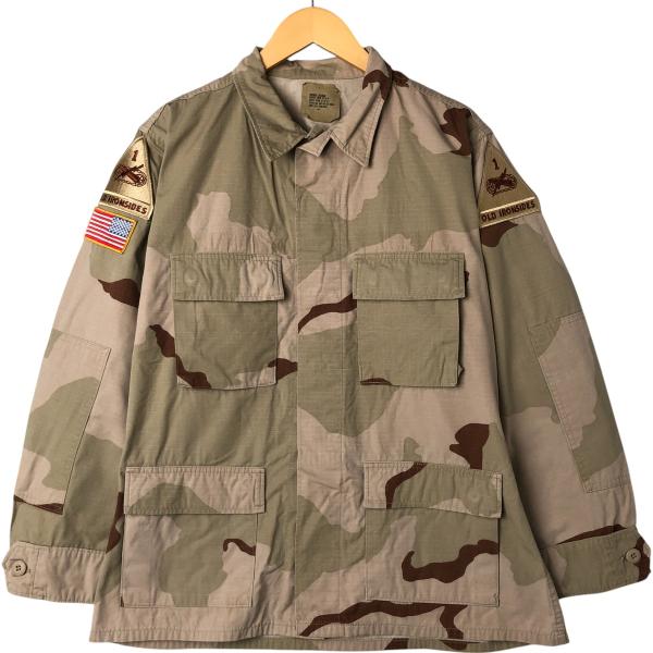古着 90年代 米軍実品 迷彩柄 3C デザートカモ リップストップ B.D.U