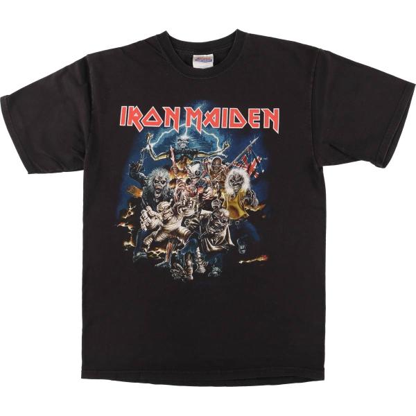 Hanes 古着 00年代 ヘインズ IRON MAIDEN アイアンメイデン