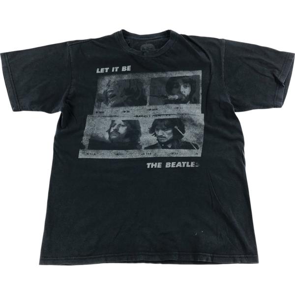 古着 THE BEATLES ビートルズ バンドTシャツ バンT メンズS相当