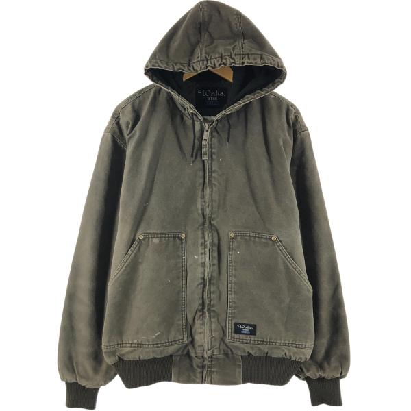 古着 ウォールズ Walls アクティブジャケットタイプ 中綿入り ダック