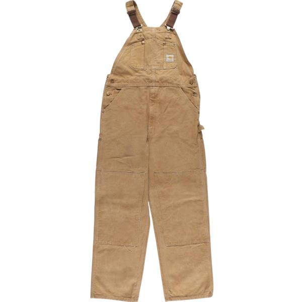 Carhartt 古着 カーハート ダブルニー ダック オーバーオール メンズ