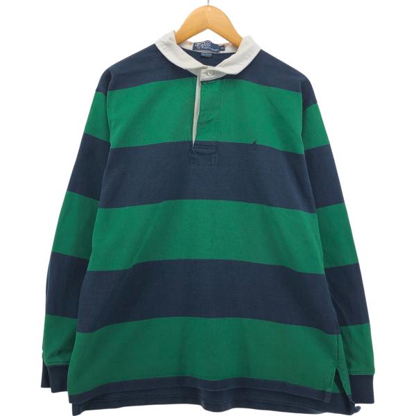 古着 ラルフローレン Ralph Lauren POLO by ボーダー柄 長袖