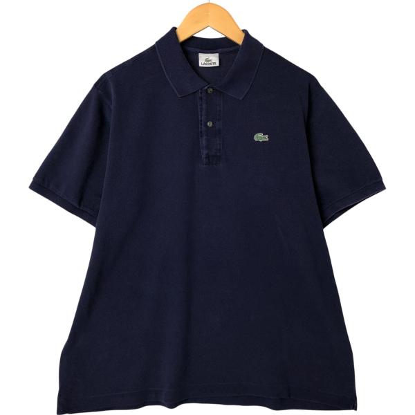 LACOSTE 古着 ラコステ 半袖 ポロシャツ 7 メンズXXL相当