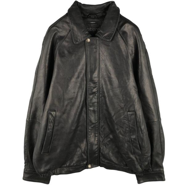 古着 90~00年代 クレイボーン Claiborne 中綿入り レザージャケット