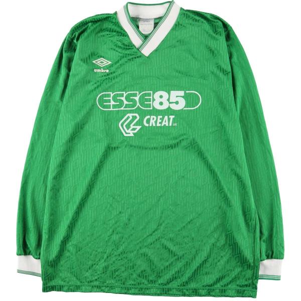アンブロ ユニフォーム ビンテージ umbro（アンブロ） 古着 90年代 UMBRO Vネック サッカーユニフォーム