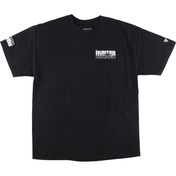 Tシャツ ハンターハンター 幻影旅団 フェイタン 古着 アニメ 漫画 ハンターハンター 幻影旅団フェイタン ブラックTシャツ Lサイズ