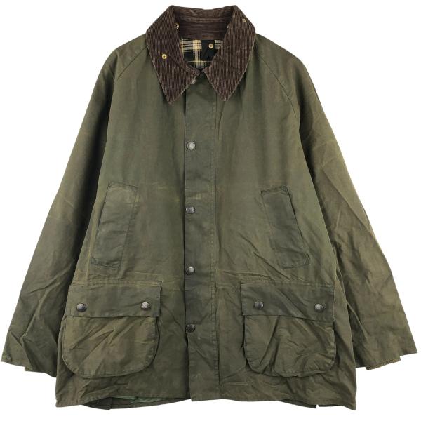 値下げ❗️ビンテージ　Barbour BEDALE ビデイル オイルドジャケット 古着 90年代 バブアー Barbour BEDALE ビデイル 旧3ワラント ワックス
