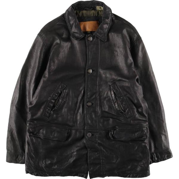 希少　90s timberland モッズコート　ティンバーランド　コート Timberland（ティンバーランド） 古着 90~00年代 レザーカーコート