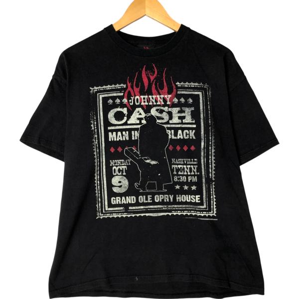 古着 ZION JOHNNY CASH ジョニーキャッシュ バンドTシャツ バンT  