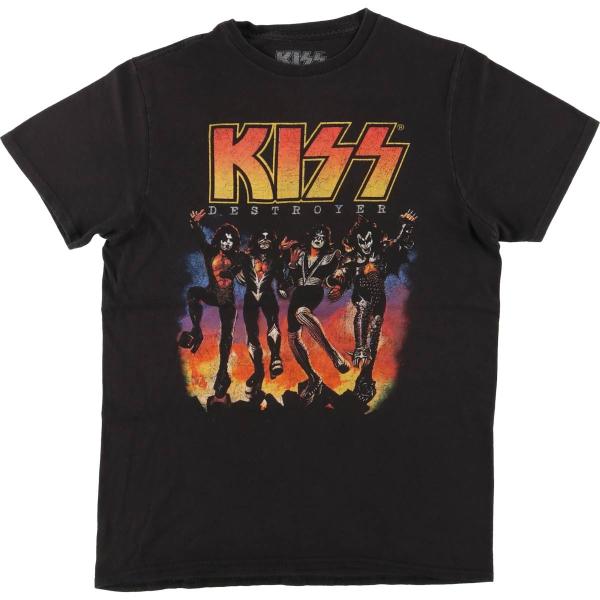 古着 KISS キッス バンドTシャツ バンT レディースS相当 /eaa556535