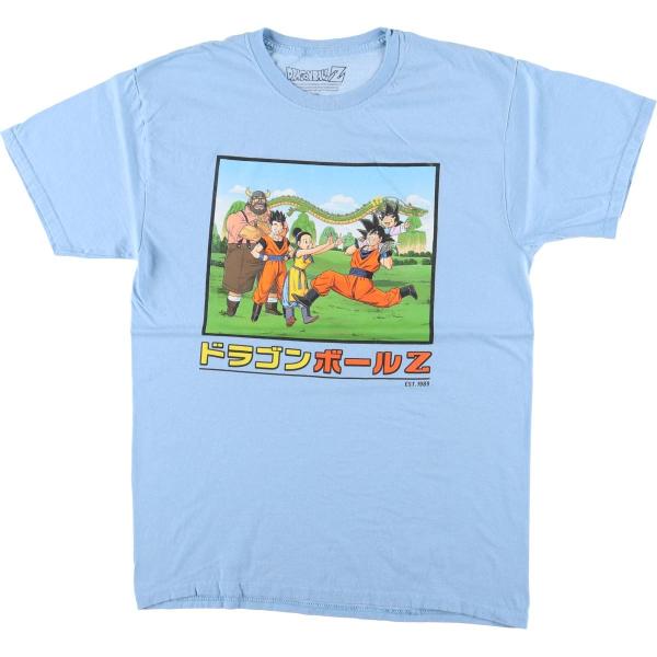 古着 DORAGONBALL Z ドラゴンボールZ アニメ キャラクタープリントT