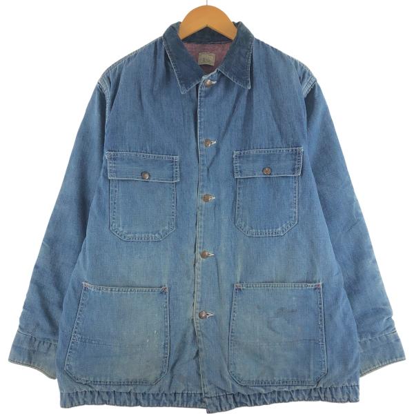 【70s ビンテージ】BIG MAC デニム カバーオールJC Penney 古着 70年代 ジェイシーペニー J.C.Penney BIG MAC ビッグマック 中綿