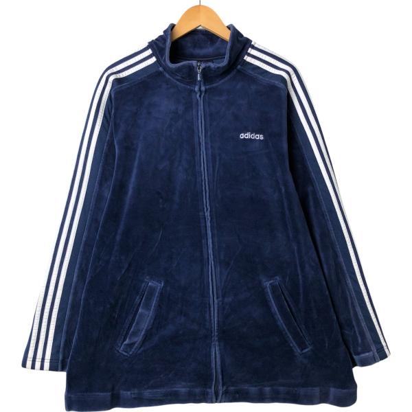 希少　極美品　00s old adidas ベロア トラックジャケット 希少 極美品 00s old adidas ベロア トラックジャケット - メルカリ