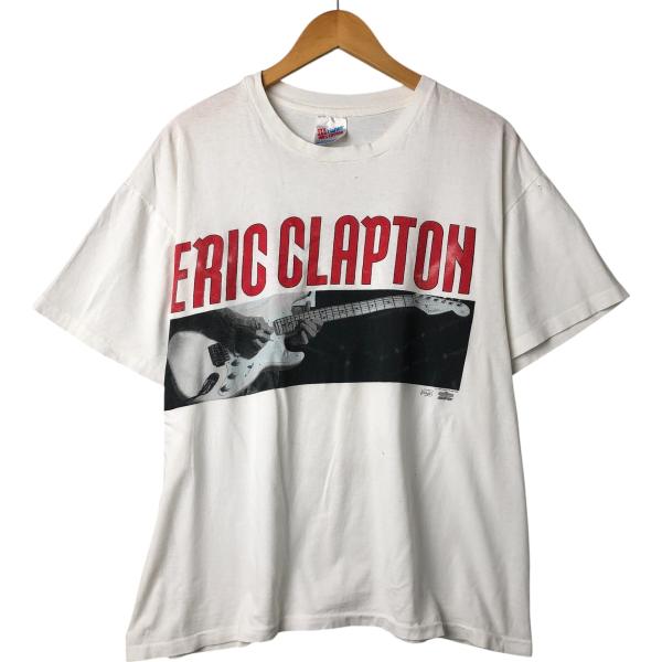 90's Hanes エリック・クラプトン Tシャツ USA製 JVC XL