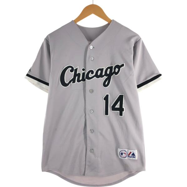 古着 00年代 マジェスティック MLB SHICAGO WHITE SOX シカゴホワイト