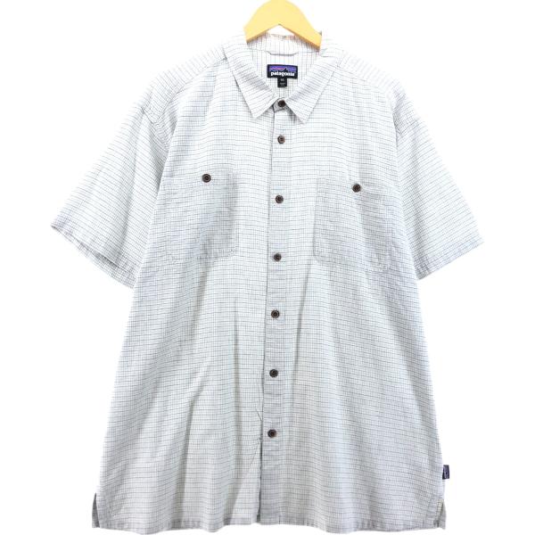 patagonia（パタゴニア） 古着 Patagonia 53139SP17 チェック柄 半袖