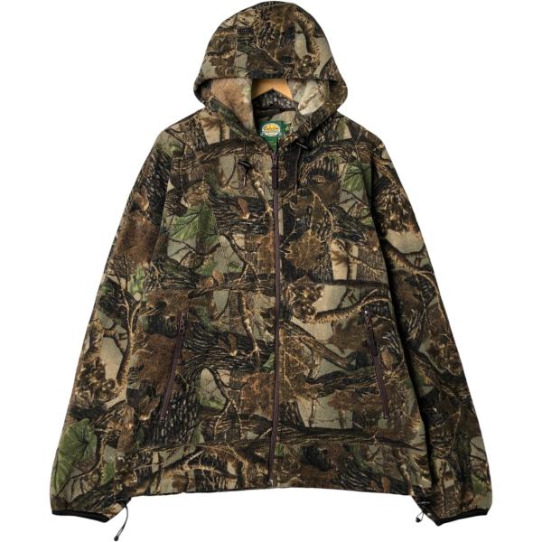 古着 90~00年代 カベラス Cabelas 迷彩柄 リアルツリーカモ フリース