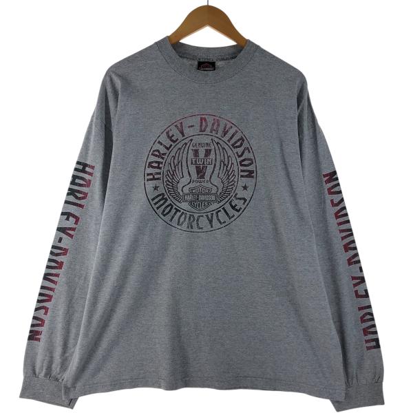 Harley-Davidson ロンT 古着 ハーレーダビッドソン Harley-Davidson ロングTシャツ ロン