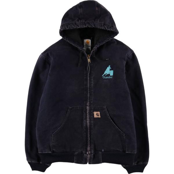 Carhartt アクティブジャケット 00s 00s carharttカーハート ダメージ 裏サーマル ダック地