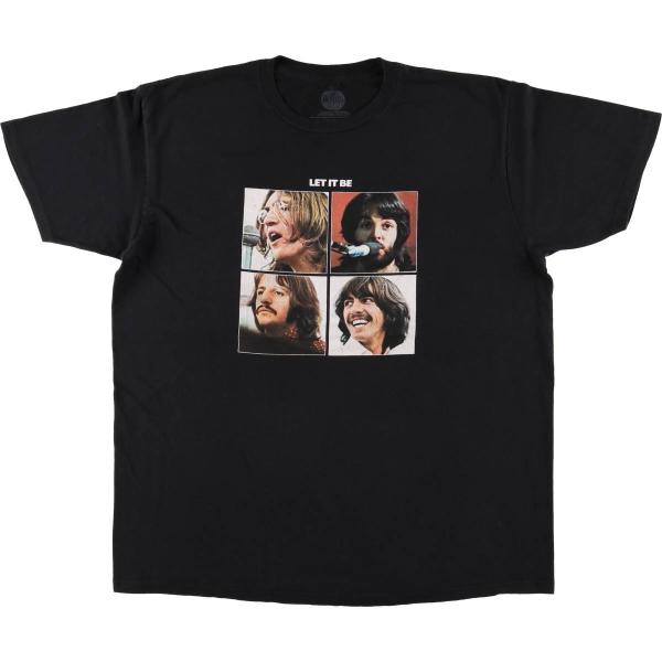 古着 THE BEATLES ザ ビートルズ バンドTシャツ バンT メンズXL相当