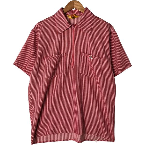 BEN DAVIS 古着 70~80年代 ベンデイビス ストライプ柄 ハーフ