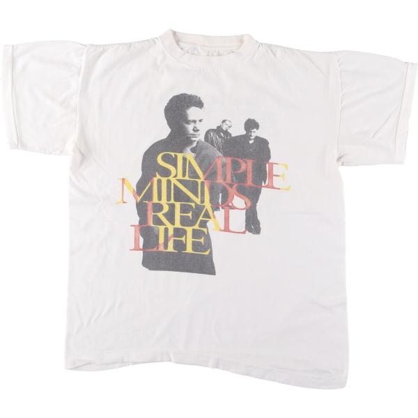 古着 90年代 Simple Minds シンプルマインズ バンドTシャツ バンT メンズM相当 ヴィンテージ /eaa565949 古着 90年代 Simple Minds シンプルマインズ バンドTシャツ バンT