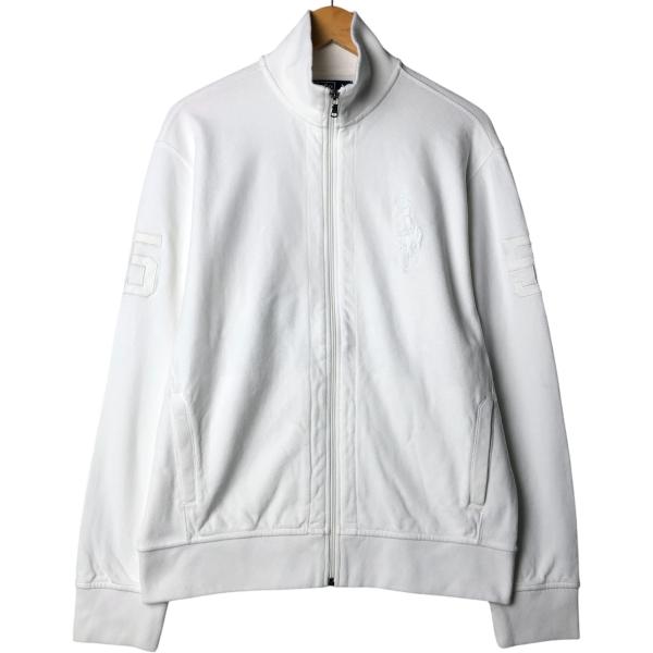 ラルフローレン　ビックポニー　USA　星条旗　フルジップ　鹿の子素材スウェット ラルフローレン ビックポニー USA 星条旗 フルジップ 鹿の子素材