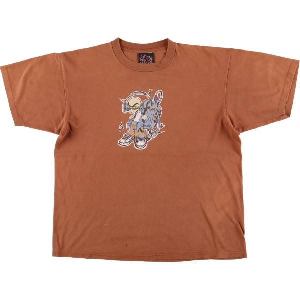 古着 90年代 トライバルギア Tribal Gear プリントTシャツ USA製
