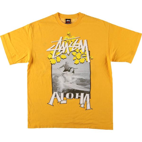 STUSSY（ステューシー） 古着 00年代~ サーフ スケートTシャツ メンズ