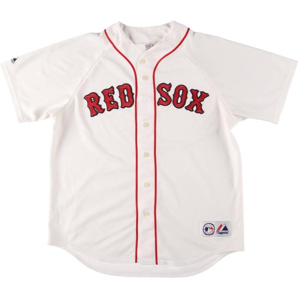 古着 90年代 マジェスティック MLB BOSTON REDSOX ボストンレッド