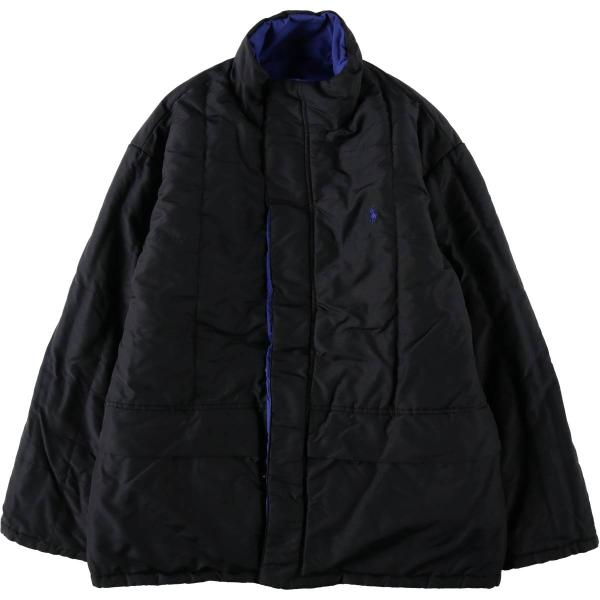 訳あり特価 古着 ラルフローレン Ralph Lauren POLO by Ralph Lauren リバーシブル ダウンジャケット メンズL相当/eaa569894 訳あり特価 古着 ラルフローレン Ralph Lauren POLO by リバーシブル